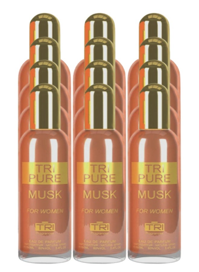 تي أر آي 12 قطع عطر المسك النقي للنساء 100 مل - Image 1