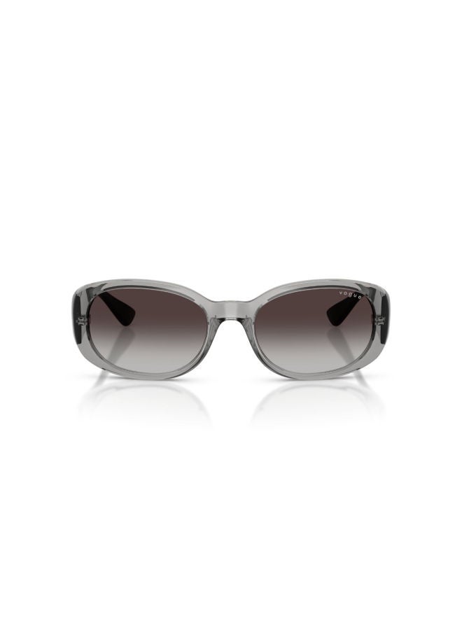 Vogue Women Full Rim Oval Sunglasses 0VO5663SI 55 - Image 1