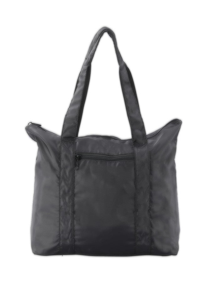 Leberna Travel Packable Luggage Lightweight - Foldable Duffel Bag Tote Bag Black - Image 1
