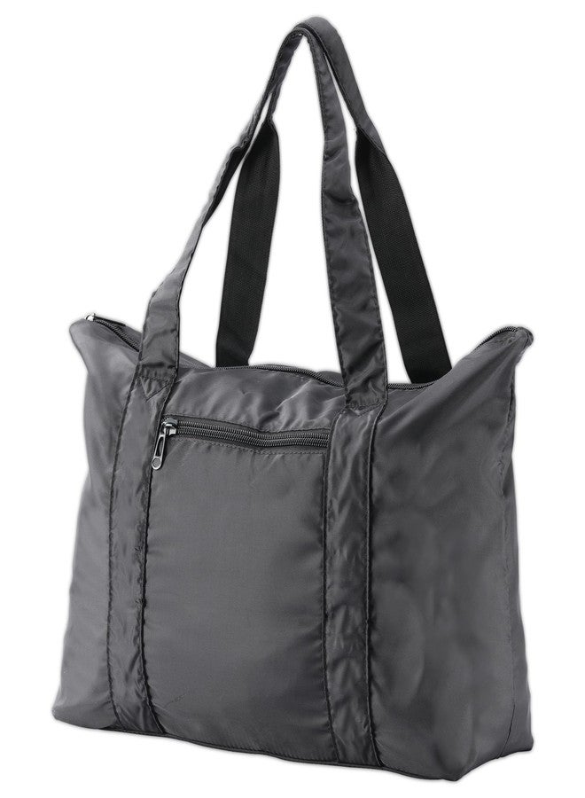 Leberna Travel Packable Luggage Lightweight - Foldable Duffel Bag Tote Bag Black - Image 2