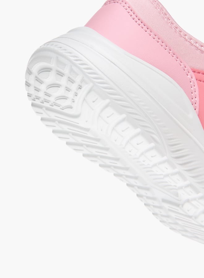 Oaklan by Shoexpress Girls Panelled Sports Shoes with Hook and Loop Closure  - Image 5