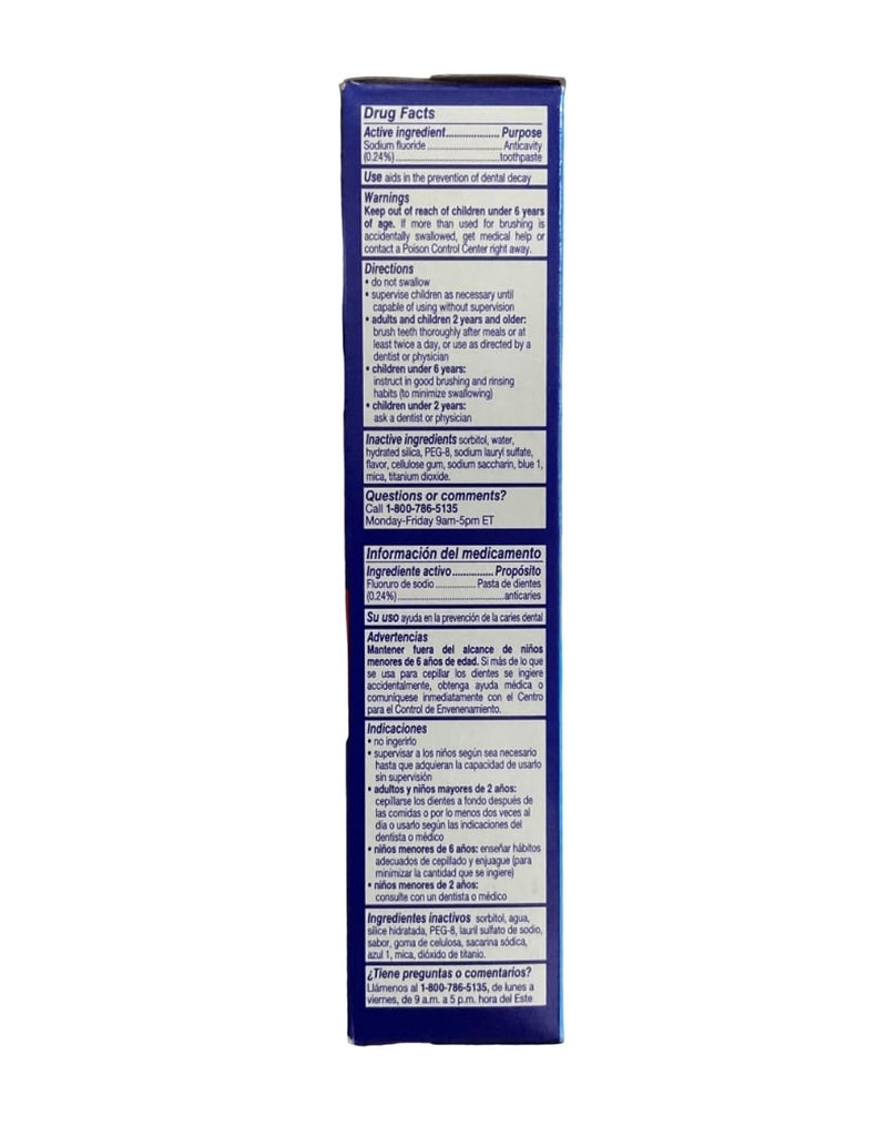 Aim Kids Gel Fluoride Toothpaste - Mega Bubble Berry 4.4 oz. (Pack of 2) - Image 3
