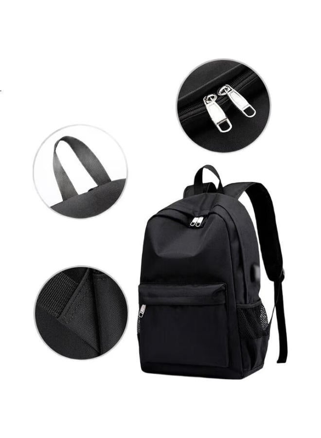 Jevi Men'S Business Backpack With Water-Resistant Laptop Compartment Large Capacity School Bag For College Students Black - Image 1