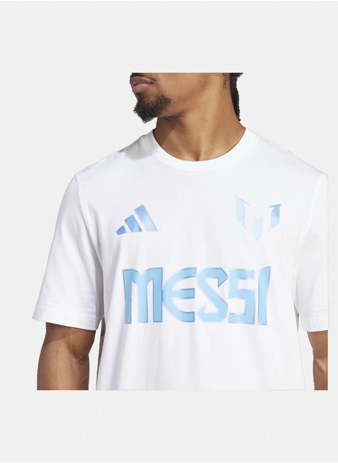 messi name&number men's graphic t-shirt