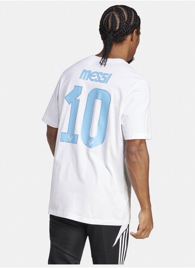 messi name&number men's graphic t-shirt