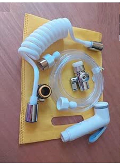 Travel Shattaf With A Zazag Hose, An Extra Hose Of 2 Metres
