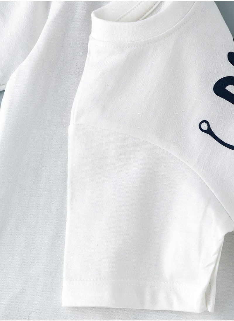 JAM - Basic round neck graphic t-shirt - Image 1