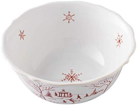 Juliska Country Estate Winter Frolic Ruby CerealIce Cream Bowl - Image 3