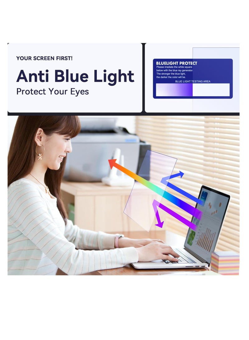 1Pack 14" Laptop Screen Protector Eye Protection Anti Glare Anti Blue Light Screen Protector for 14 Inch with 16:9 Aspect Ratio Laptop - Image 5