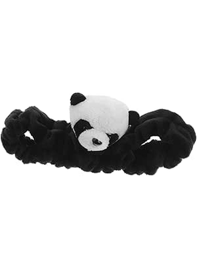 Cute Panda Rearview Mirror Covers Furry Protector Cozy Car Interior Accessories - Image 1