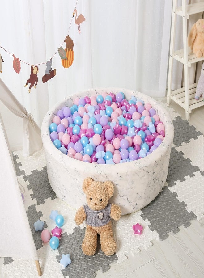STARBOLO Star Ball Pit Balls for Kids - Crush Proof Play Plastic Balls for Ball Pit Phthalate Free BPA Free Non-Toxic Indoor Outdoor,Soft Plastic Pool Balls for Kids Birthday Party. - Image 3