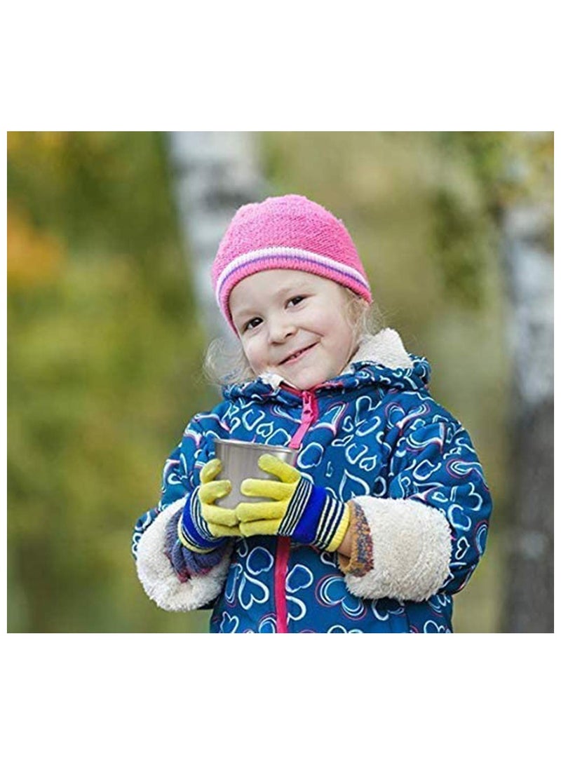 KASTWAVE Stainless Steel Cup, Reusable Metal Cup, Stackable Drinking Glass, BPA Free Mug, for Camping, Hiking, Outdoor, Indoor Activities, Kids 16 Ounce (5 Pack) - Image 4