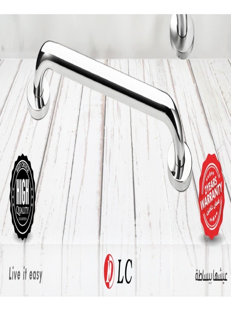 DCL 40cm Silver Stainless Steel Grab Handle - Image 2