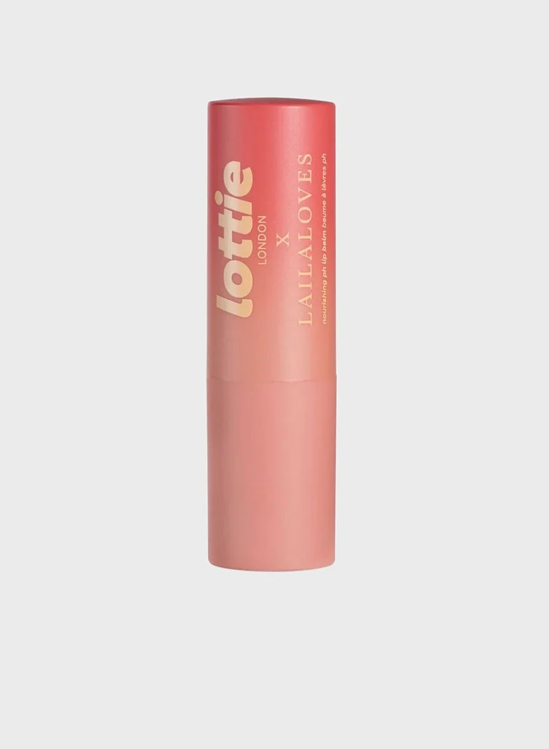 Lottie London X Laila Loves Ph Reactive Lip Balm - Peach