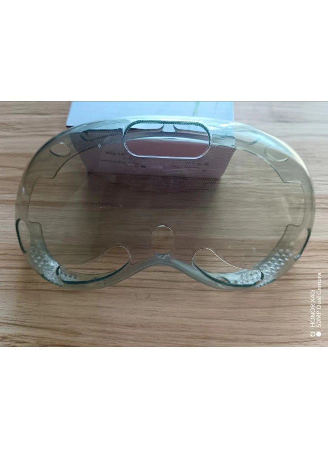 Generic - For Apple Head Display VR Case Protective Case Apple Screen High Transparent TPU Accessories Vision Pro Protective Case-Specifications:Vision Pro Lens Protective Cover (four Rows) Transparent Black (packed) - Image 1
