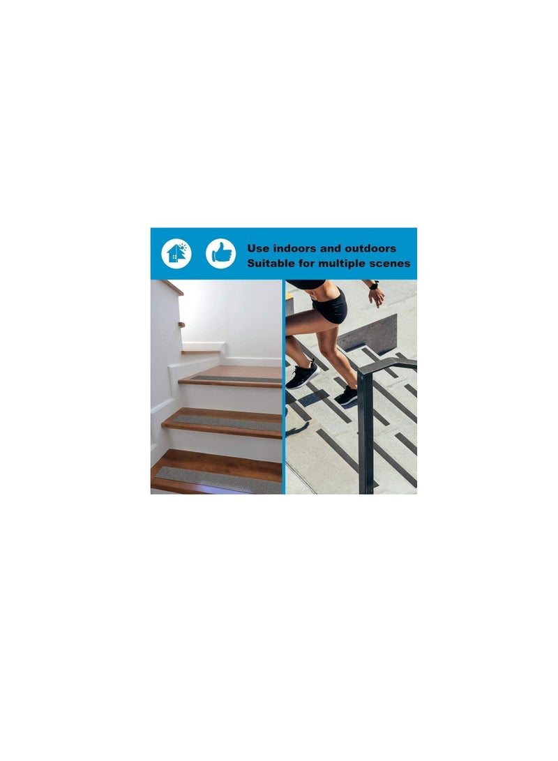 COMO Anti-Slip Stairs Tape | Anti Slip Grip Tape | Non-Slip Traction Tape | 2"x18M | Black - Image 2