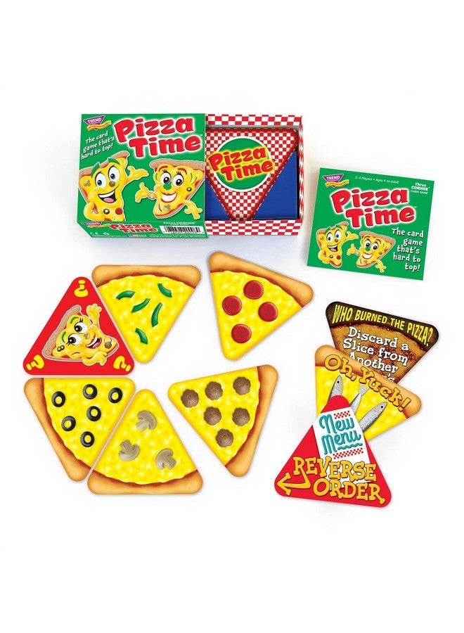 Trend Enterprises Pizza Time, Inc. - Family-Friendly Card Games - Image 1