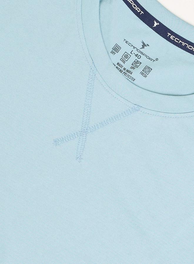 Technosport Solid Round Neck Long Sleeve T-Shirt - Image 4