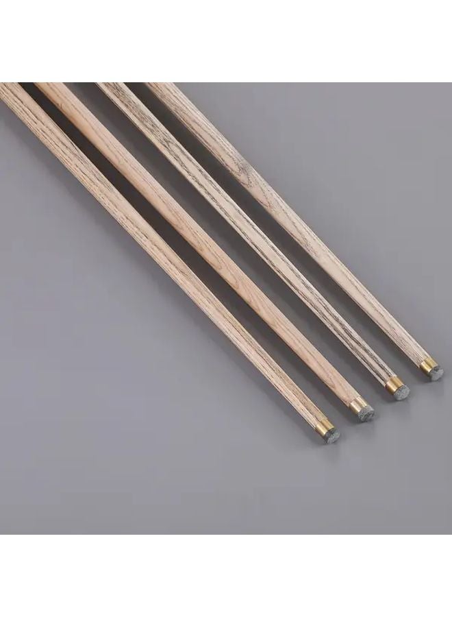 مجموعة عصي البلياردو الكلاسيكية السوداء والبنية ذات السطح المُقسم لغرفة ألعاب البلياردو - Image 5