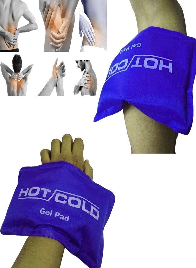 ديباير عبوة جل قابلة لإعادة الاستخدام ساخنة وباردة من ديبري، ووسادة قابلة للتسخين في الميكروويف لتخفيف الألم (أزرق داكن، عبوة من قطعة واحدة) - Image 2