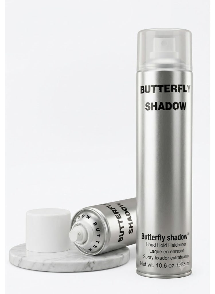 سبراي مثبت للشعر Butterfly Shadow 600 مل سبراي مثبت قوي لتصفيف الشعر