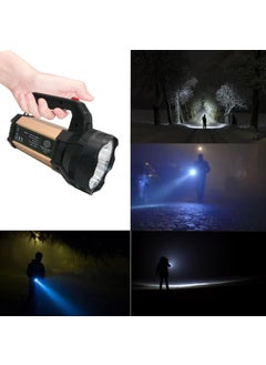 RENMAX RENMAX Rechargeable Searchlight Torch Bright Beam LED Laser Flashlight 6000mAh for Security Metal Battery Housing Plastic Body 800m Range 1Pc  - Image 5