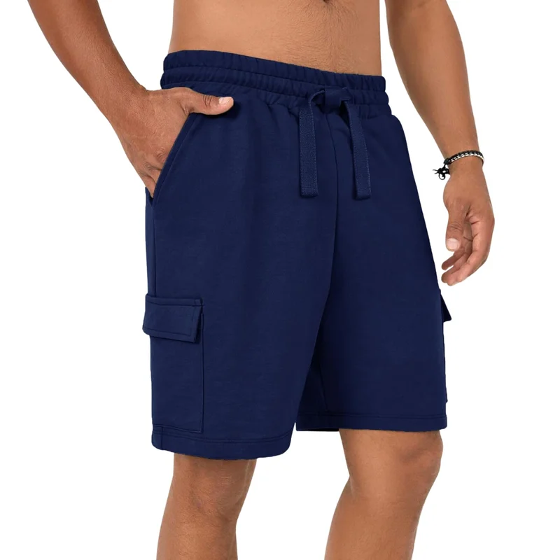 نوبيرو Men's Navy Cargo Shorts