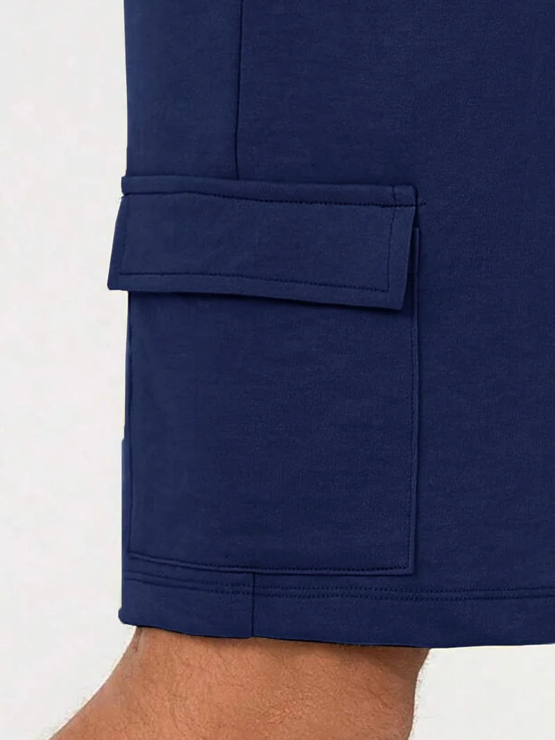 نوبيرو Men's Navy Cargo Shorts