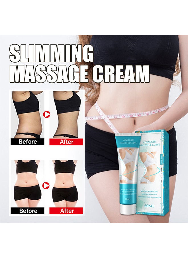 Jaysuing - Weight Loss For Women Hot Cream Belly Fat Burner Fat Burning Cream For Stomach Legs Abdomen Arms Cellulite Sweat Cream Slimming And Firming Body 60ml - Image 1