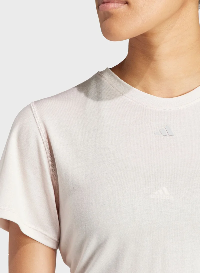 Adidas Yoga Wrap T-Shirt