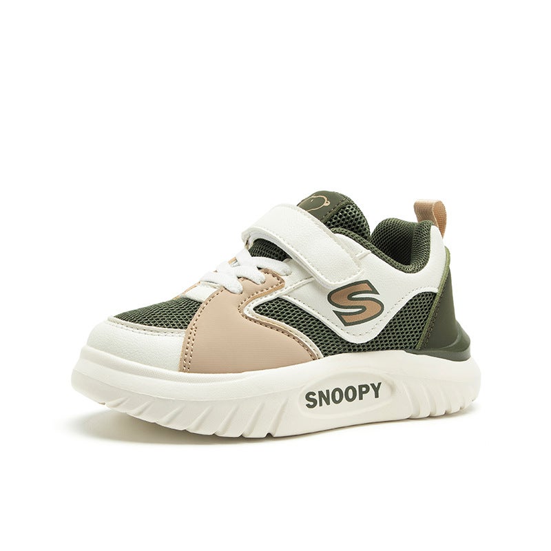 Snoopy Children'S Shoes Children'S Sneaker Mesh Breathable Boys Shoes Little Boy Casual Shoes - Image 1