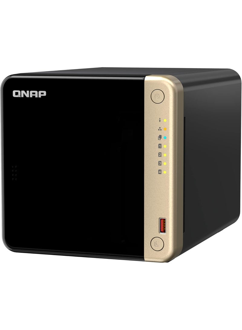 QNAP TS-464-8G-US 4 Bay High-Performance Desktop NAS - Image 1