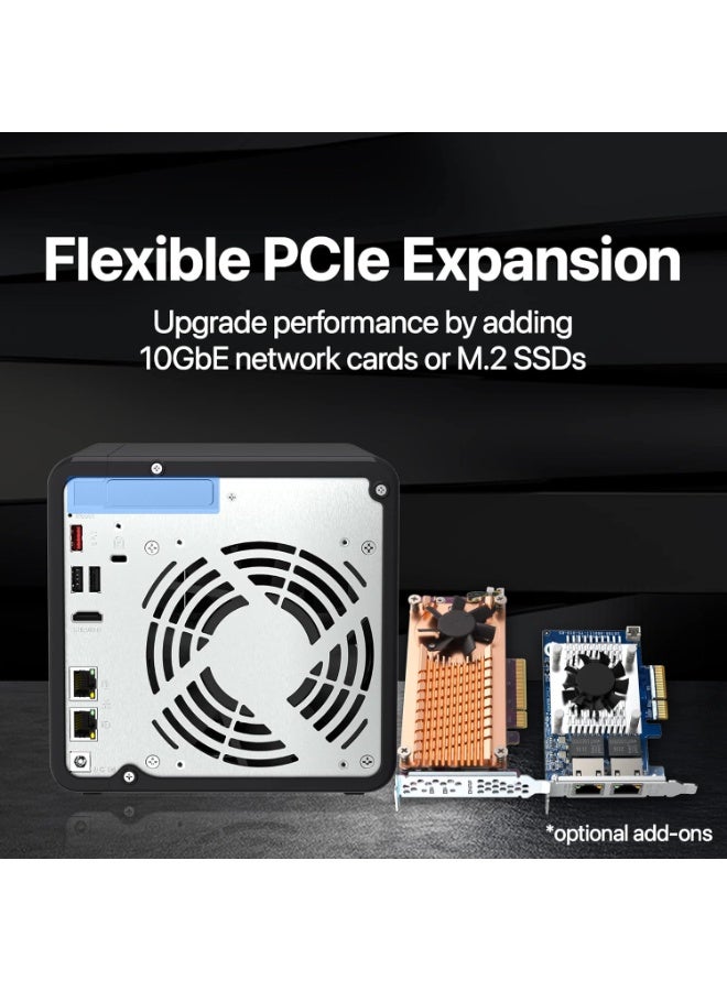 QNAP TS-464-8G-US 4 Bay High-Performance Desktop NAS - Image 5