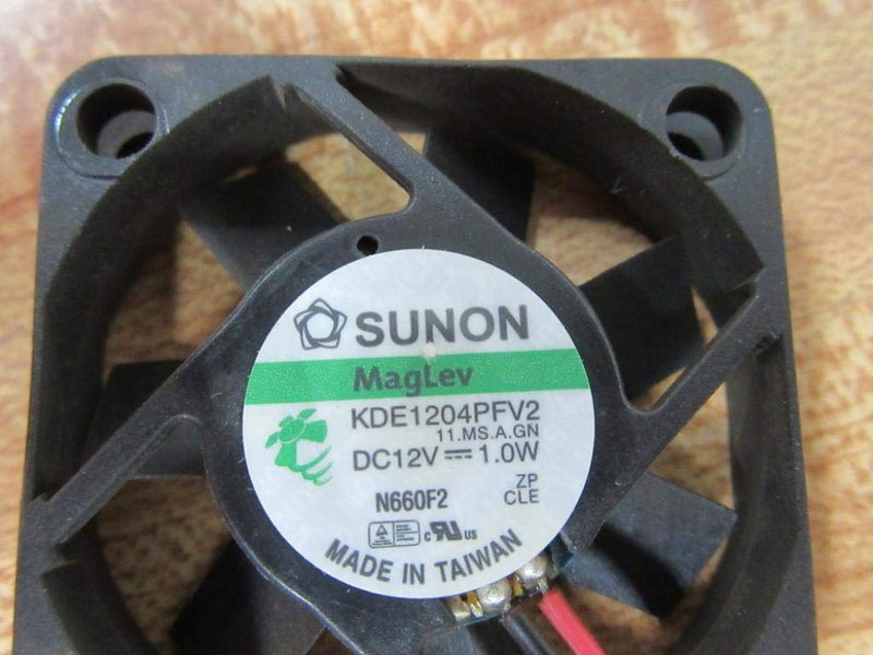 Sunon 40 mm x 10mm 3 pin Fan KD1204PFV2 - Image 2