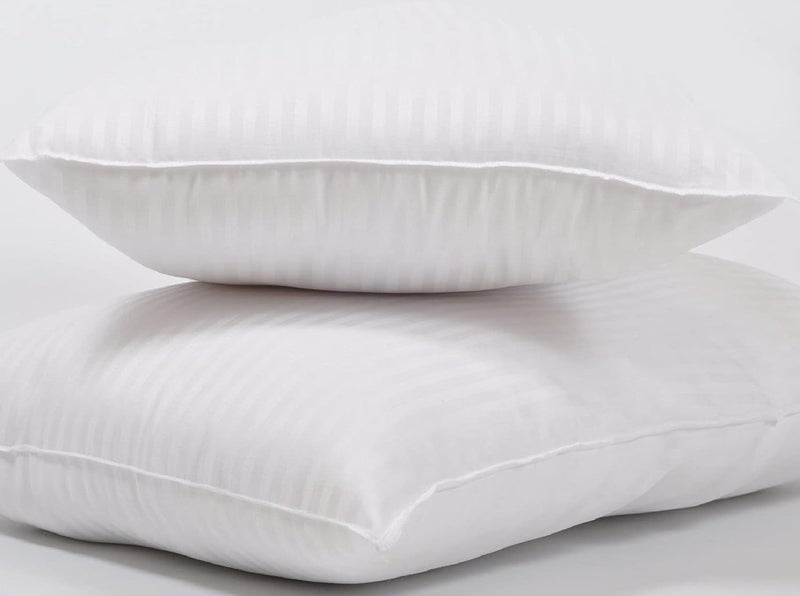 Habitat Bed Arlo Pillows for Sleeping King Size Pillow 20 x 36 Inch Set of 2 Hollow conjugated Pillow Home Hotel Collection Fluffy Pillows Soft 2 PackWhite - Image 1