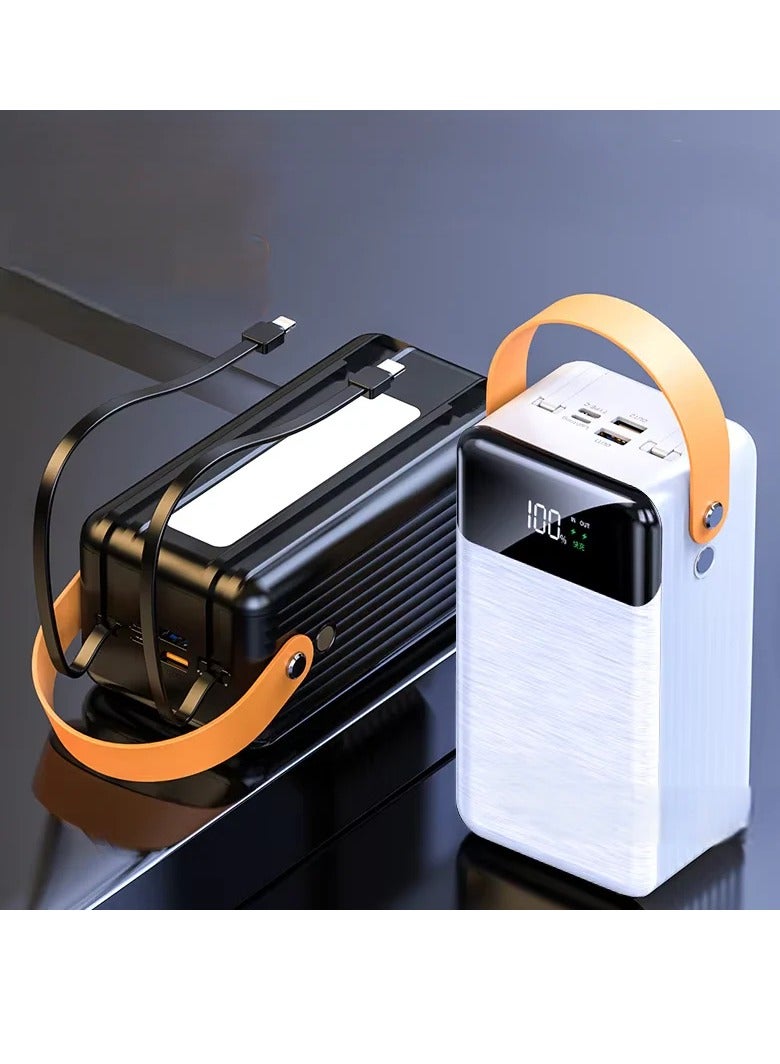 Earldom PD16 60000mAh Power Bank Digital Display & LED Lights with 2 USB ports 2 Type-C ports - Image 4