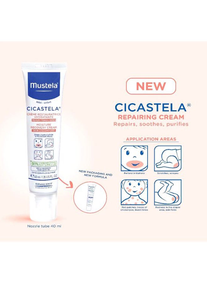 Mustela Cicastela Moisture Recovery Cream 40ml - Image 4
