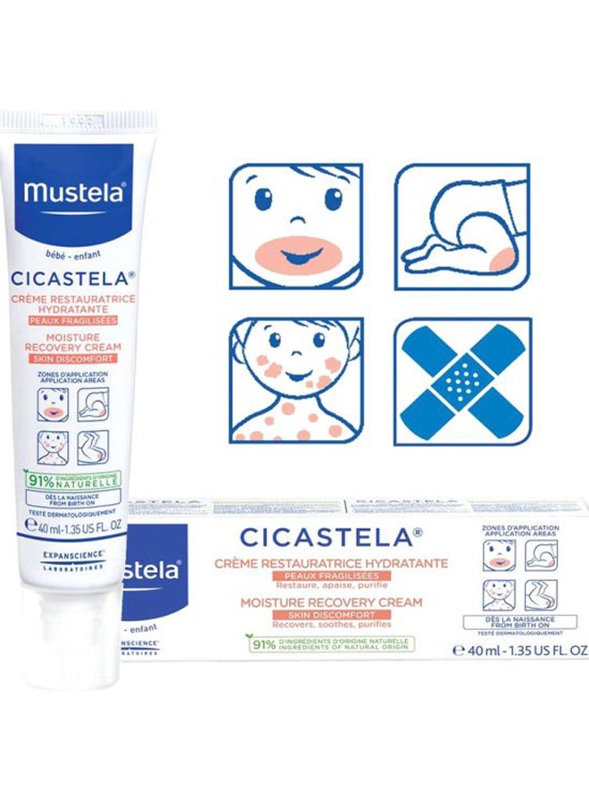 Mustela Cicastela Moisture Recovery Cream 40ml - Image 3