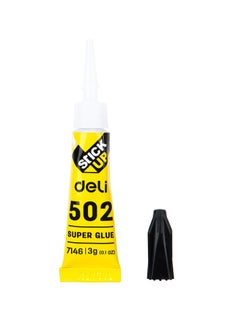 Deli 8-Piece Strong Super Glue 3g Content Per Tube  - Image 2