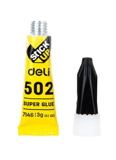 Deli 8-Piece Strong Super Glue 3g Content Per Tube  - Image 3