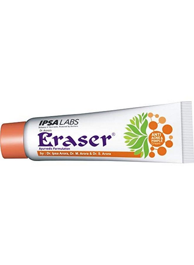 ERASER كريم Ayurvedic لإزالة حب الشباب والبثور للبشرة المعرضة لحب الشباب البشرة الدهنية العناية الطبيعية لحب الشباب والبثور للرجال والنساء (15 جرام) - Image 4