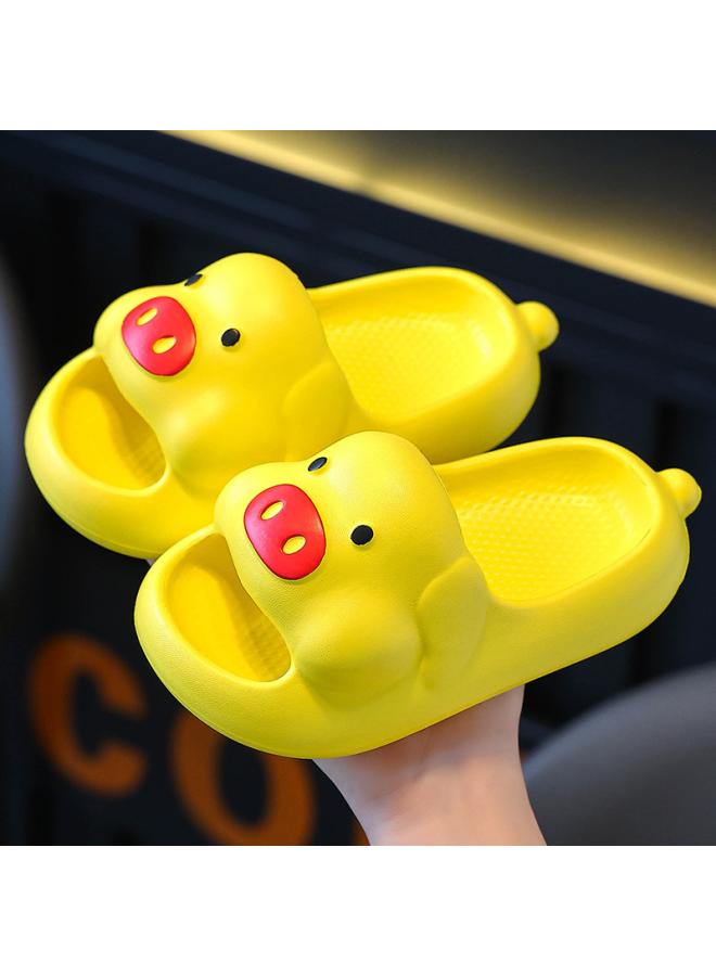 شك شباشب بناتي صيفية للأطفال للاستحمام في الأماكن المغلقة شباشب منزلية ناعمة من الأسفل مانعة للانزلاق شباشب أطفال لطيفة برسوم كارتونية - Image 4