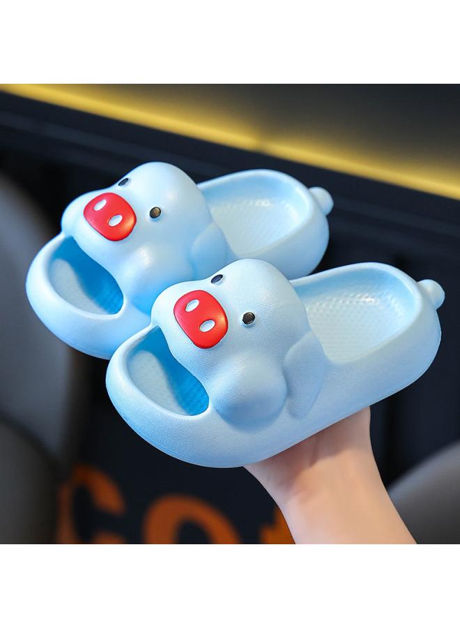 شك شباشب بناتي صيفية للأطفال للاستحمام في الأماكن المغلقة شباشب منزلية ناعمة من الأسفل مانعة للانزلاق شباشب أطفال لطيفة برسوم كارتونية - Image 2