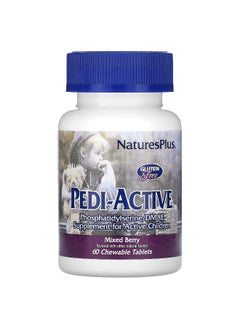 Natures Plus NaturesPlus, Pedi-Active®, Mixed Berry, 60 Chewable Tablets  - Image 1