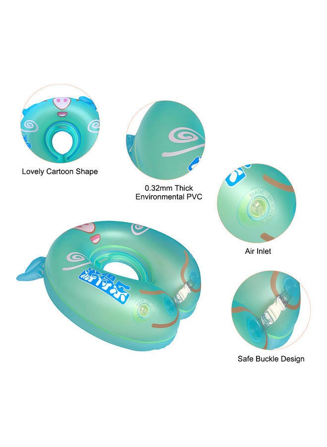 NIBEMINENT Swimming Float Inflatable Ring with Safety Belt Bathtub for Kids - Image 2