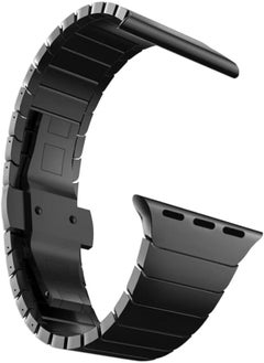 Generic Apple Watch Ultra Link 49mm Stainless Steel Band Strap Strap with Folding Buckle for Apple Watch Series 8 & 8 Ultra Men's 49mm 45mm 