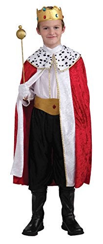 Rubies Regal King Costume for Kids Boys Small - Image 1