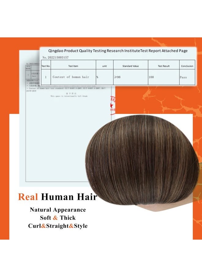 Full Shine Itip Hair Extensions Human Hair 20 Inch Straight Remy Hair Color 2/8/2 Balayage Dark Brown To Ash Brown Keratin Itip Human Hair Extensions Natural Pre Bonded Extensions 50S/50G  - Image 4