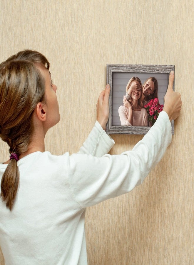 جيفت جاردن إطار صور جيفت جاردن 7x5 رمادي عتيق، مجموعة إطارات صور رمادية ريفية 5x7 للتعليق على الحائط أو وضعها على الطاولة، عبوة من 12 إطارًا - Image 4