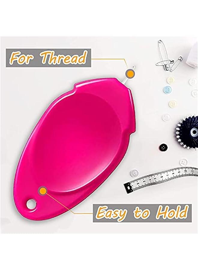 Arabest Needle Threaders,  Needle Threader Tool, Needle Threaders for Hand Sewing with Clear Box, Simple Needle Threader Great for Needle Work, Sewing Machine, Embroidery, Cross-Stitch, 5 Colors Random - Image 2